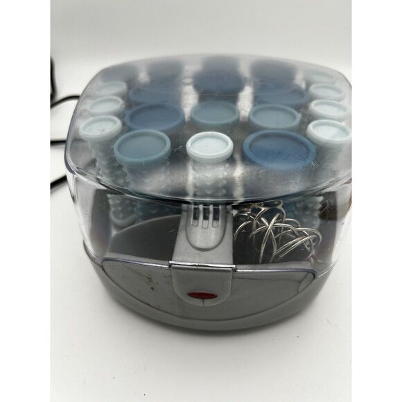 Conair Compact Electric Hot Roller Curler Hair Set 20 Rollers & Clips - Picture 2 of 5